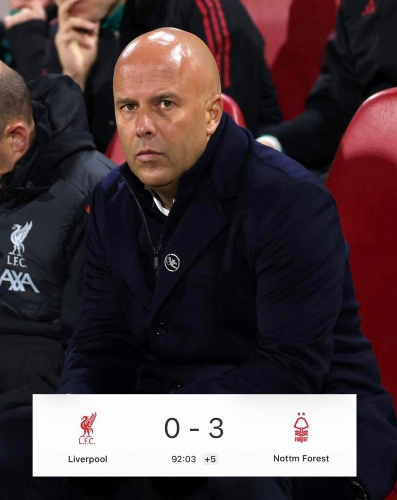 Liverpool 0-3 Nottingham Forest: Title Defence Over for Slot?